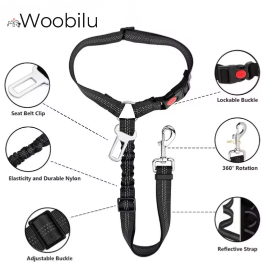 2-in-1 Pet Car Seat Belt